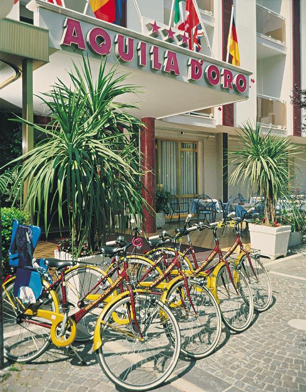 Hotel Aquila D'Oro Misano Adriatico Exterior foto